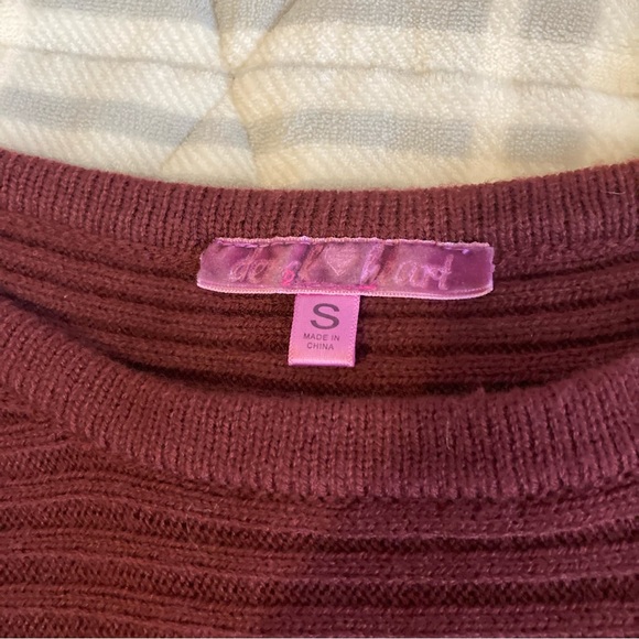 Burgundy midi dress size small - Picture 3 of 3